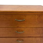 Vintage small Chest of Drawers Cabinet 1960s Oak Design