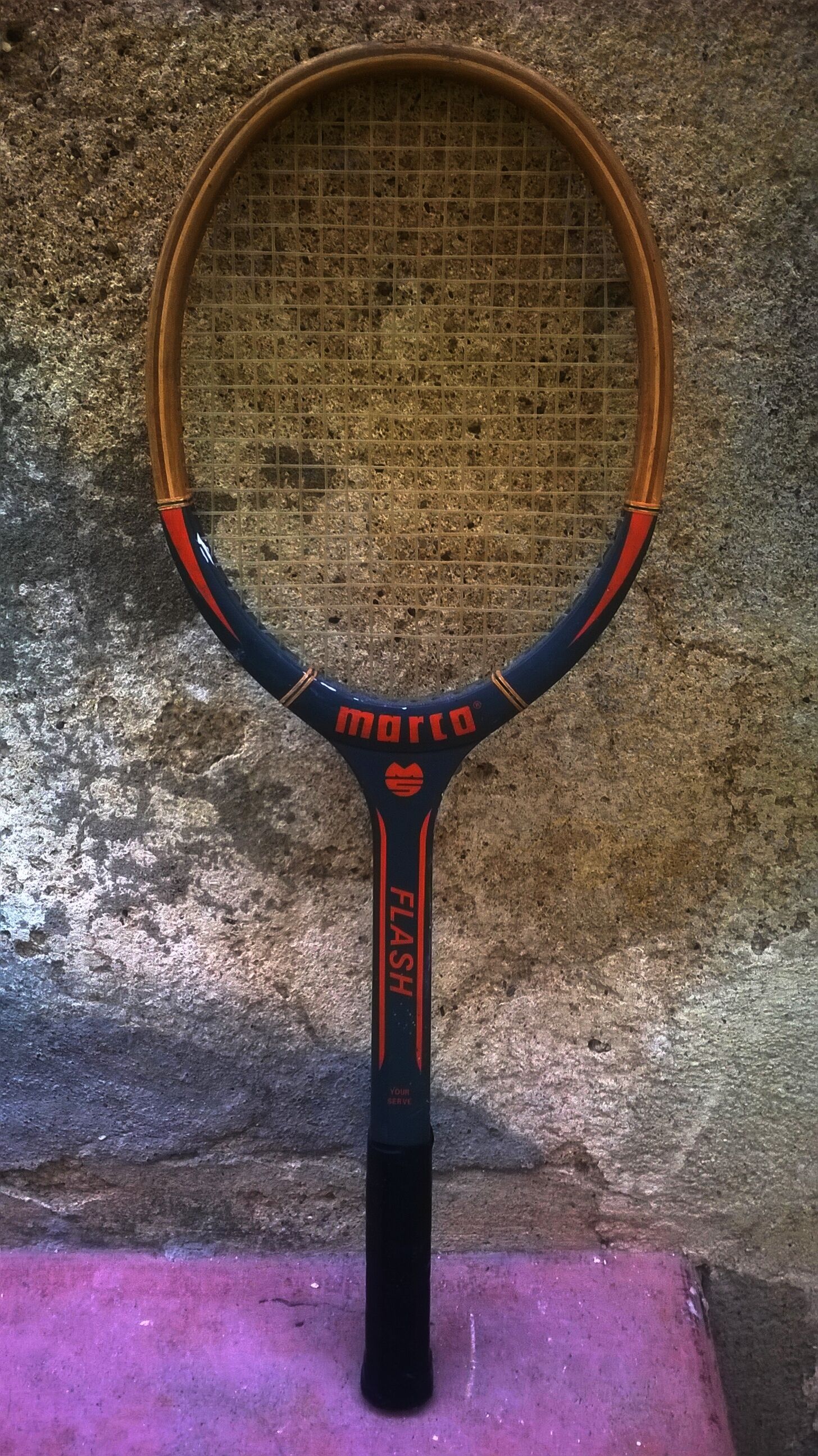 Vintage tennis racket