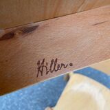 Chair school school child wood design 80 German Design signed Hiller