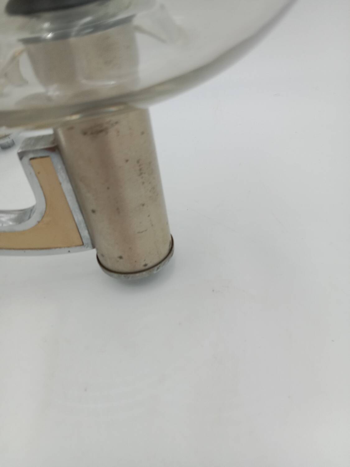 5-light chrome chandelier