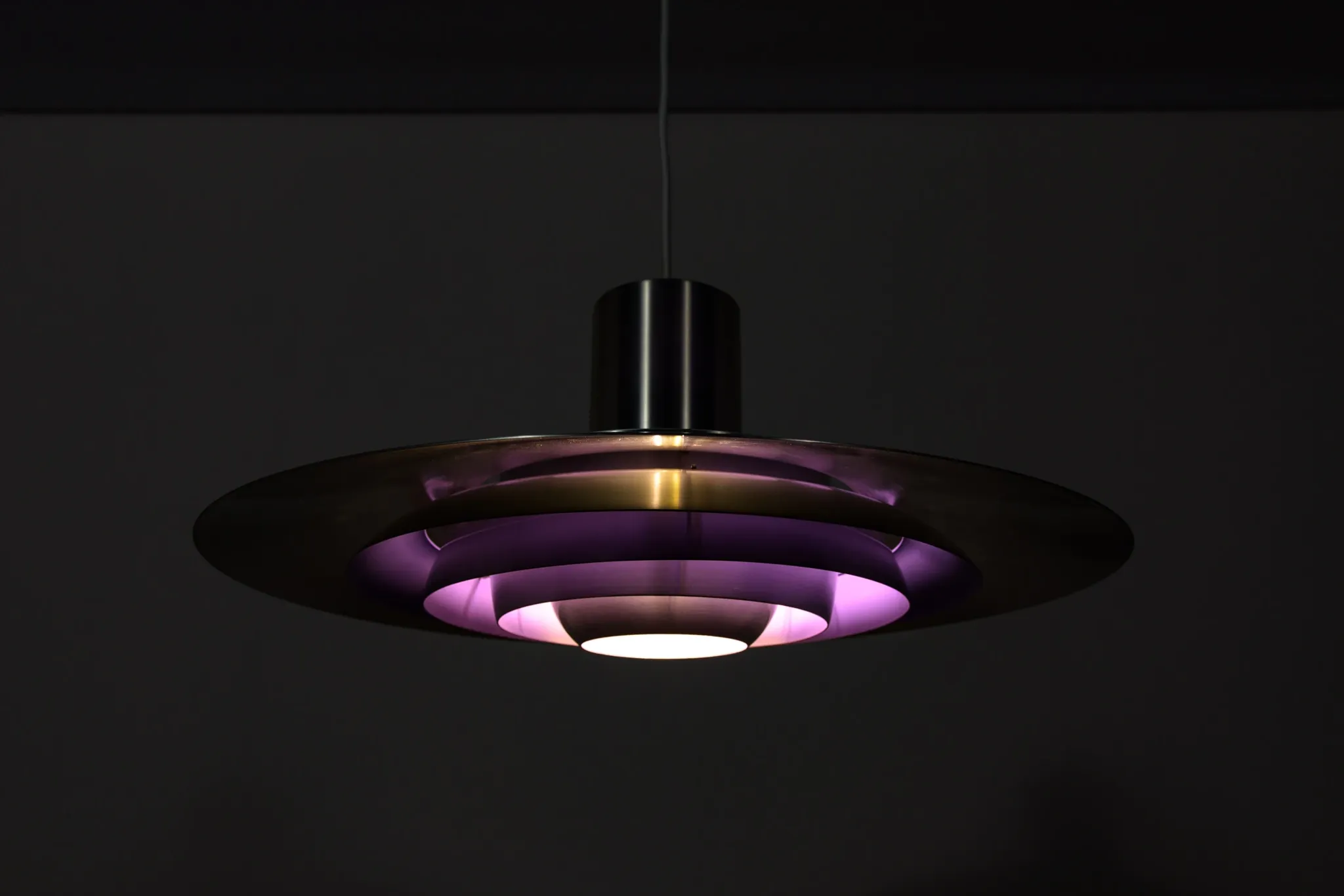 Mid-Century P376 Pendant Lamp by Preben Fabricius & Jørgen Kastholm for Nordisk Solar, Denmark, 1960s
