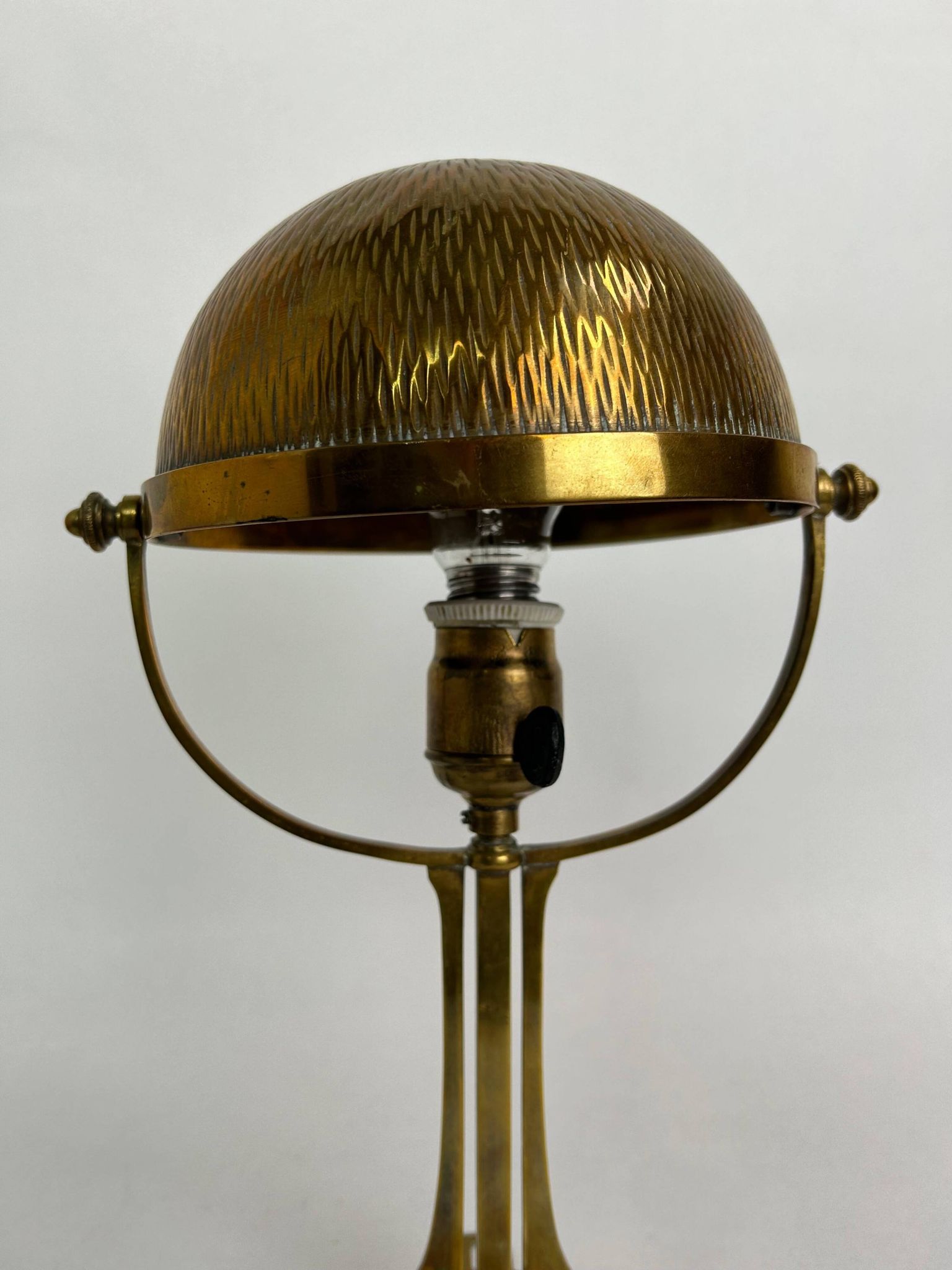 Mushroom desk lamp Art Nouveau