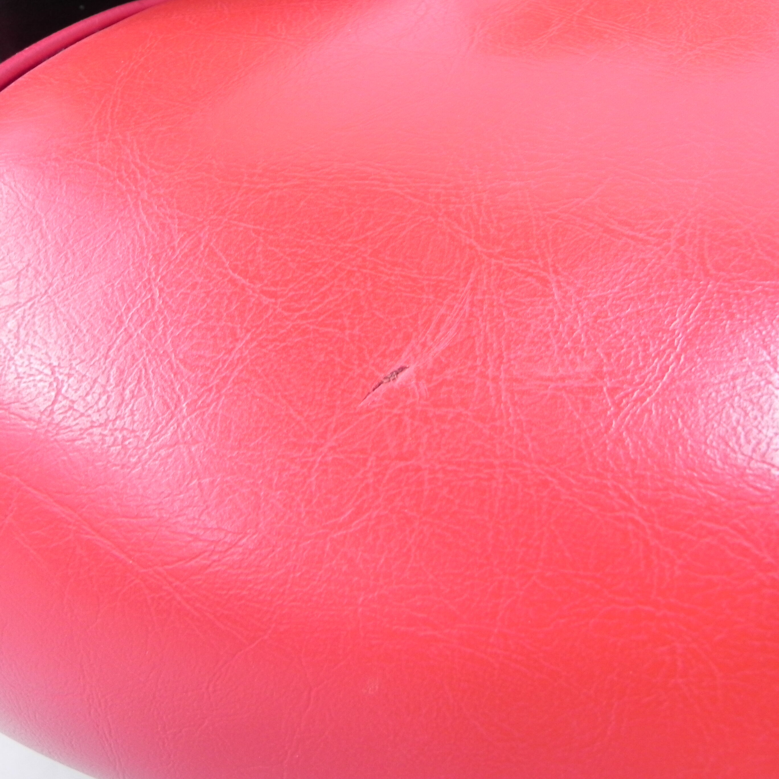 Vintage skai armchair with armrests