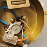 Small wall lamp made of brass, Danish design, estimated from the 1930