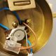 Small wall lamp made of brass, Danish design, estimated from the 1930