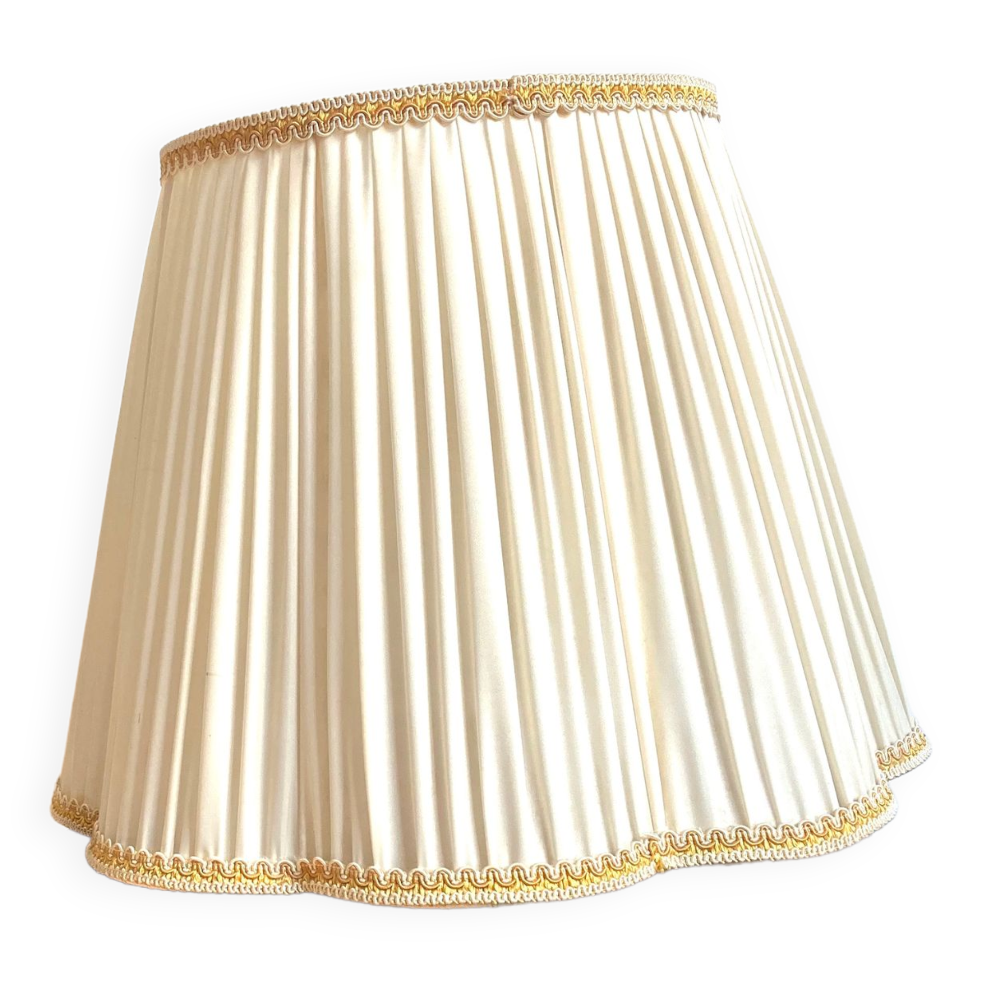 Vintage pleated lampshade