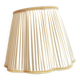 Vintage pleated lampshade