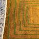 Authentic traditional pure wool handmade rug 2/3 m