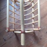 Vintage bamboo magazine rack