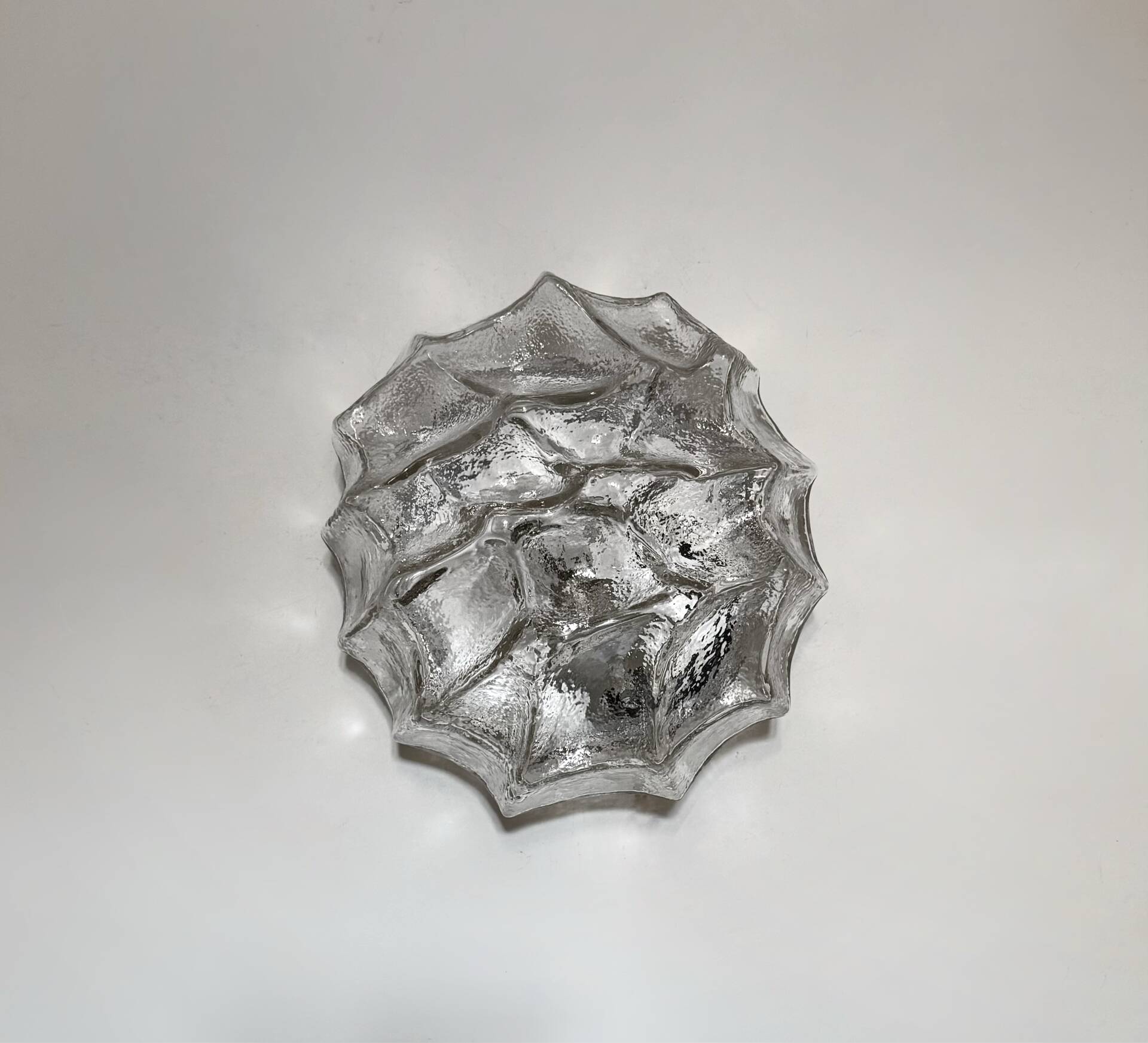 Applique verre à pointes style Carlo Nason années 60
