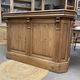 Wooden counter