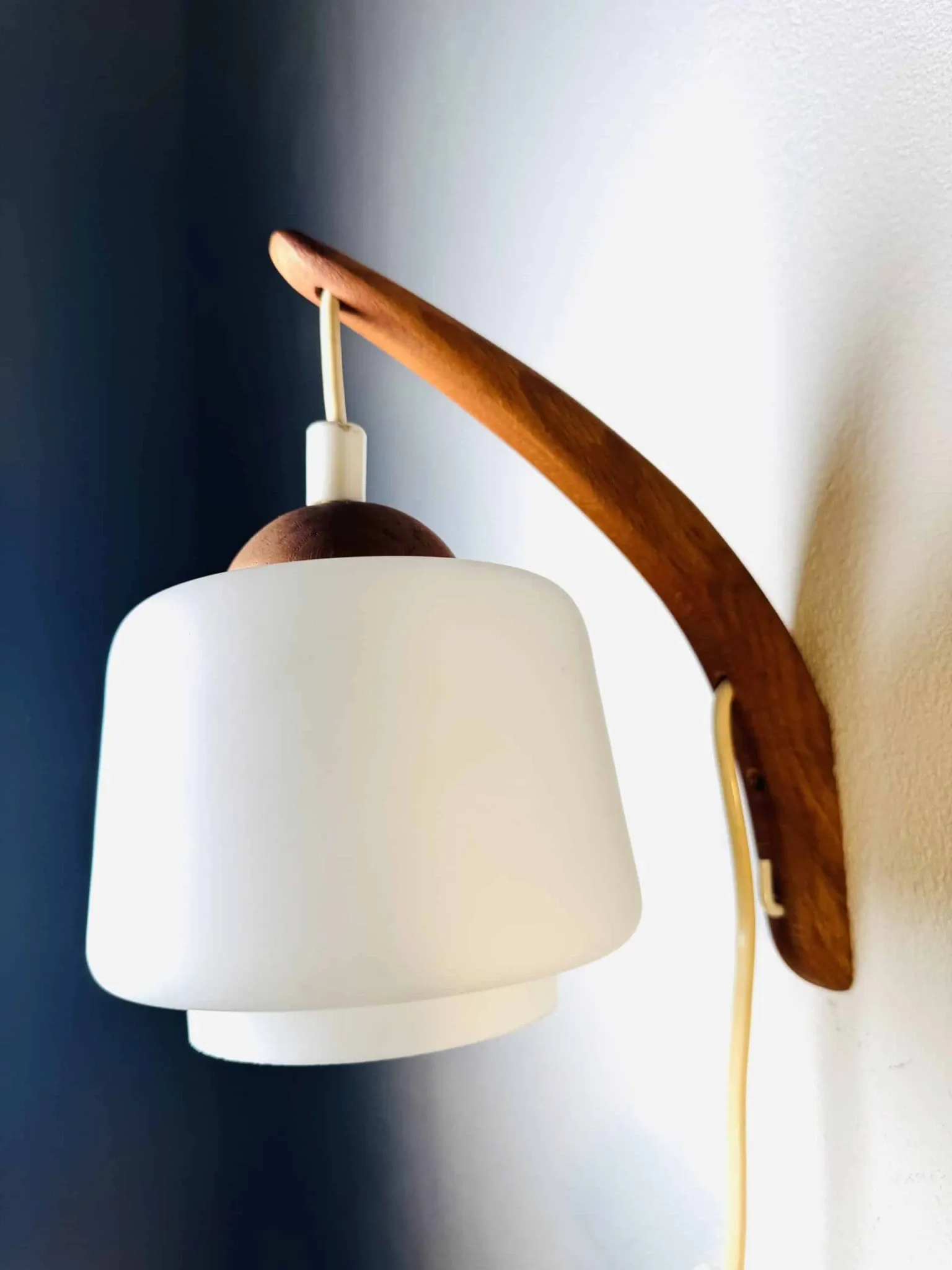Single-Arm Wall Lamp By Uno & Östen Kristiansson For Luxus, Sweden, 1960S