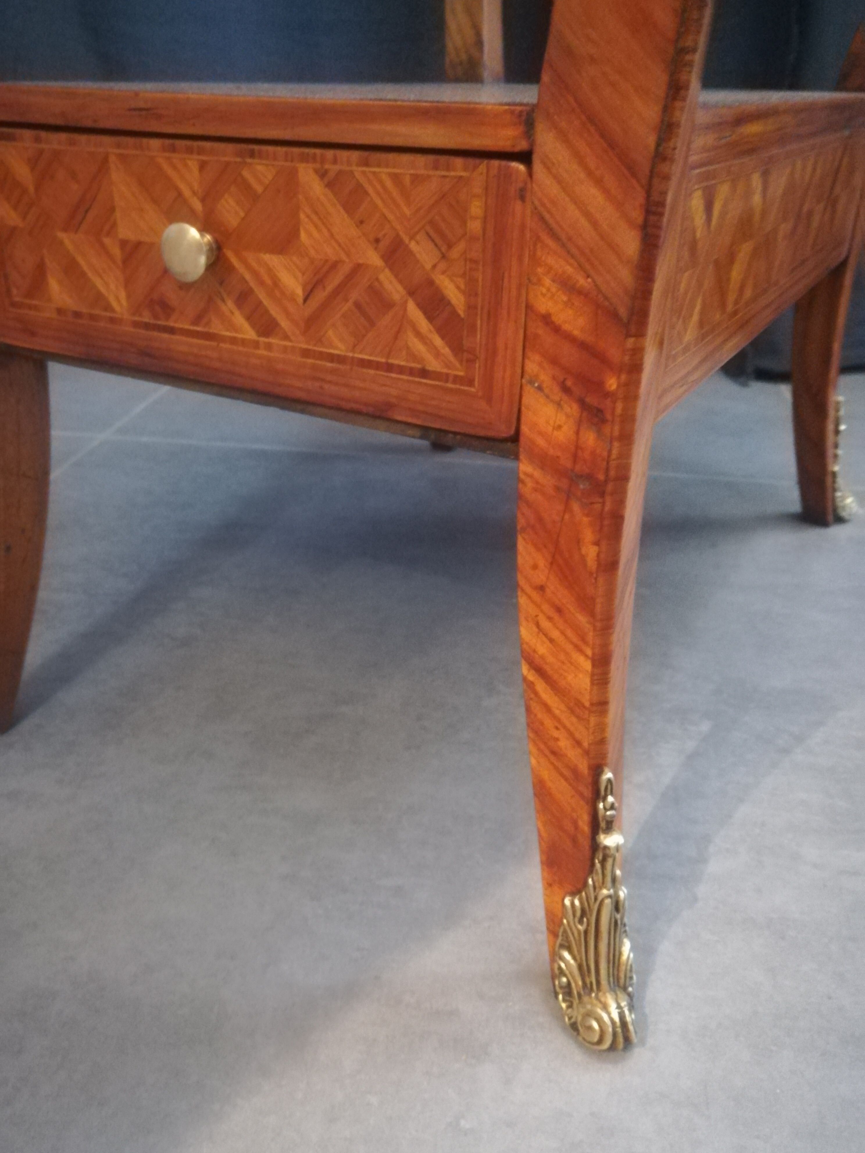 Lady's secretary in marquetry