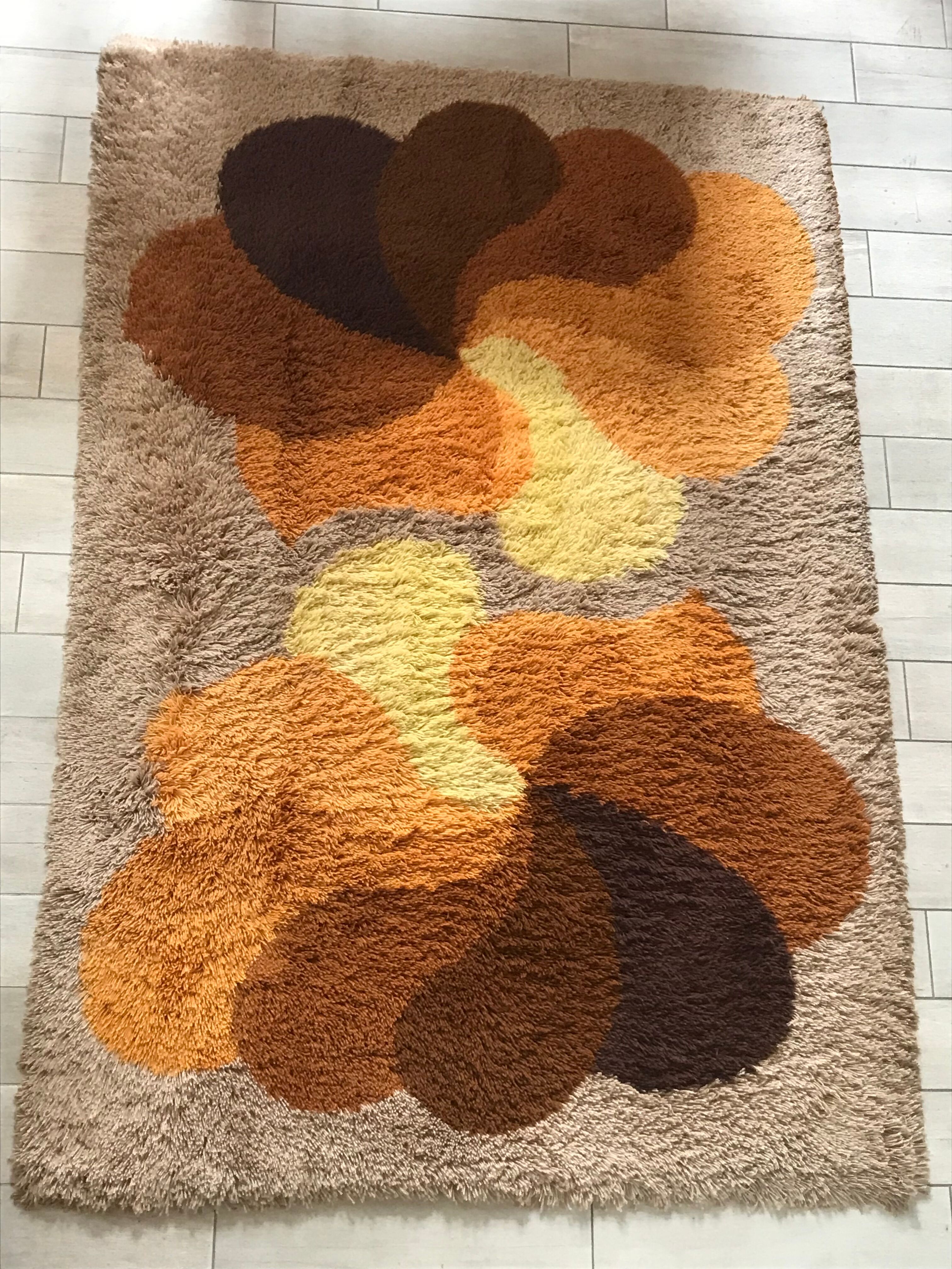 Carpet Desso vintage design 1970
