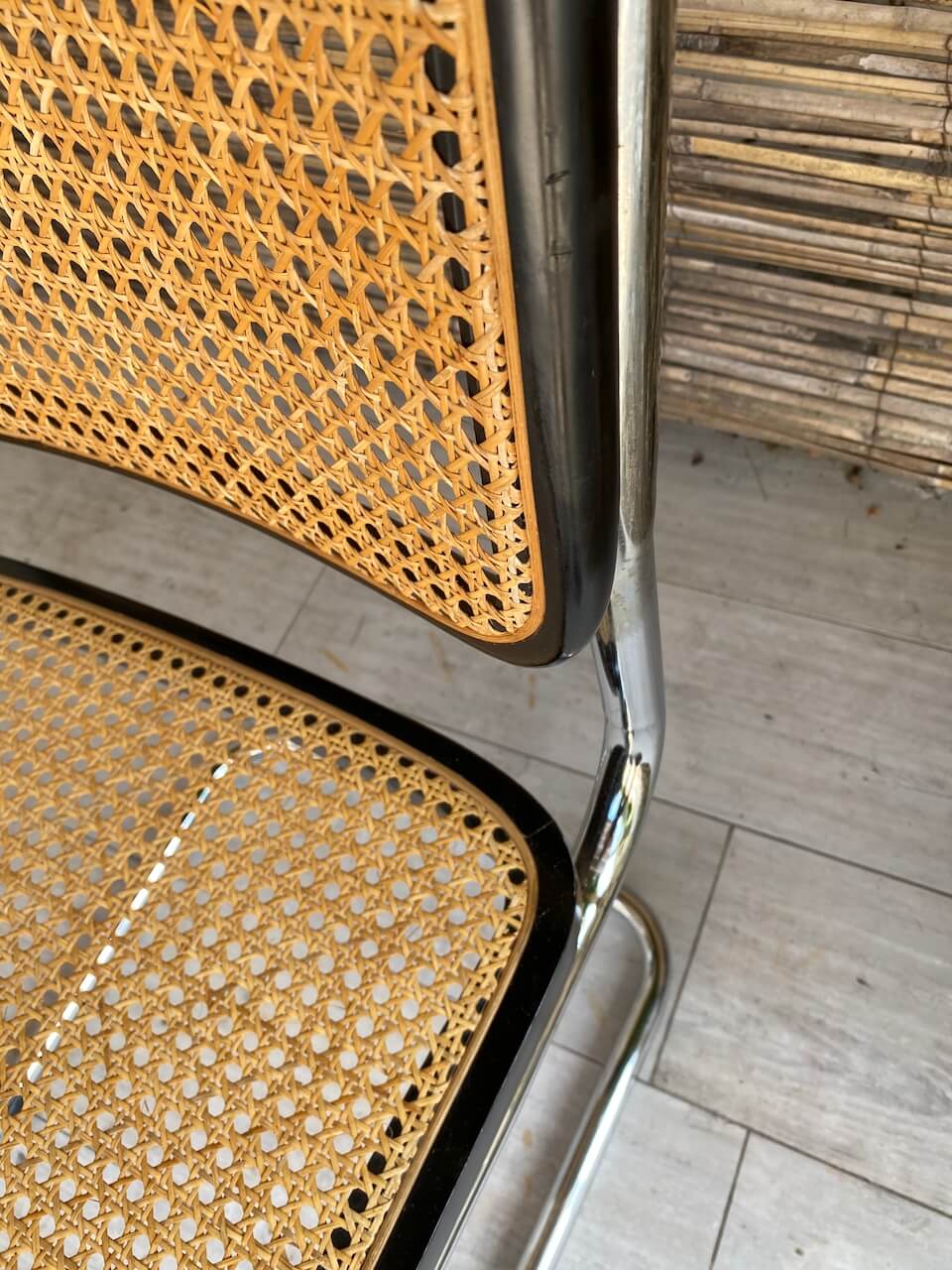 Cesca chairs by Marcel Breuer