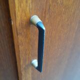 Vintage wardrobe with compass feet