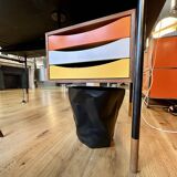 FINN JUHL NYHAVN DESK (LINOLEUM / WALNUT)
