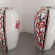 Paire de vases art déco faïence moulin des loups 1930