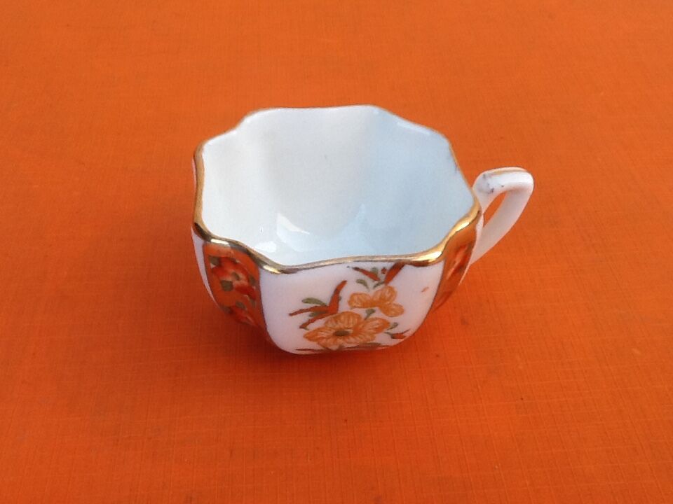 Cup and saucer fine porcelain