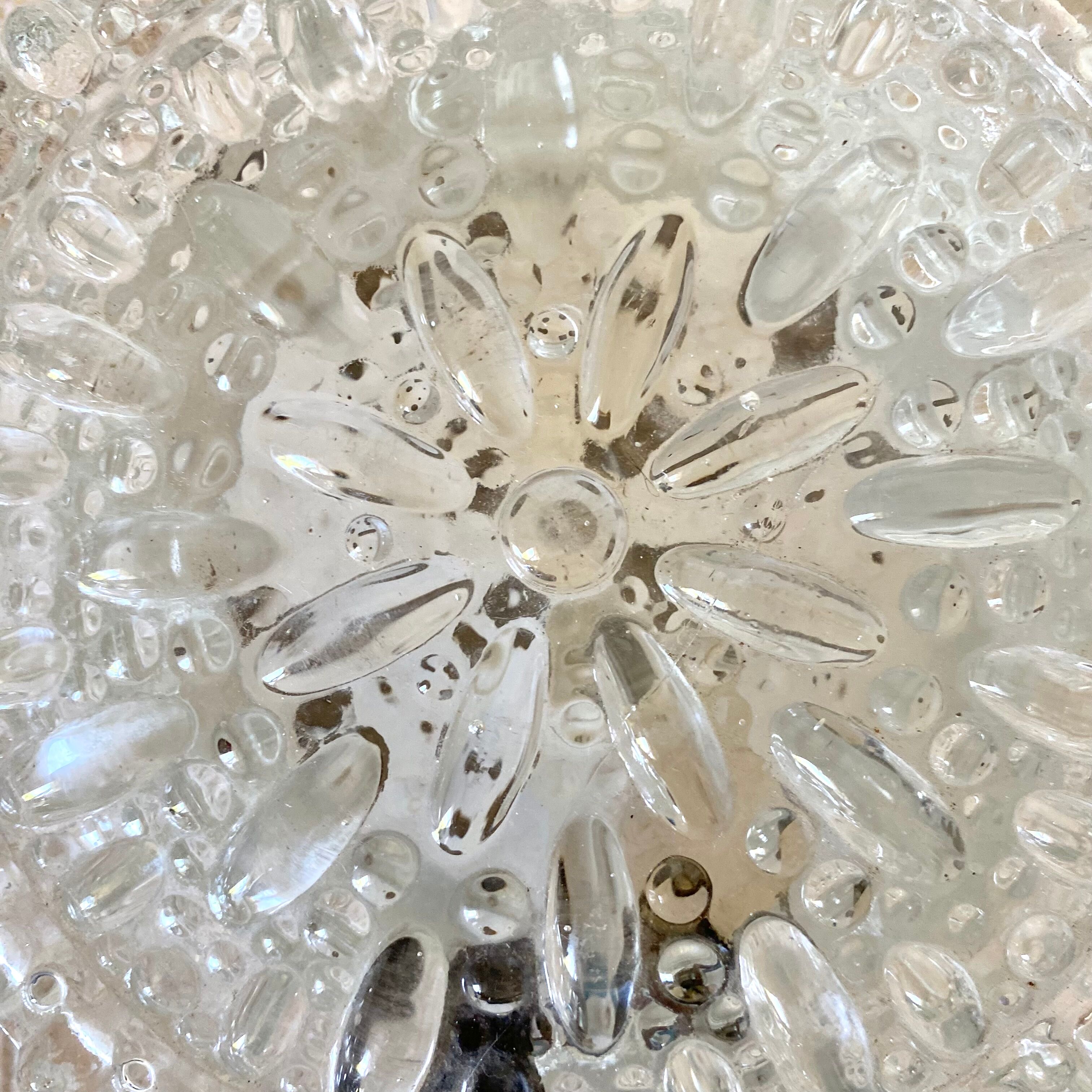 Small vintage round ceiling lamp