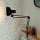 Vintage Scandinavian architect lamp Lival 70s