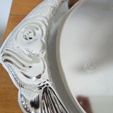 Plat inox forme poisson