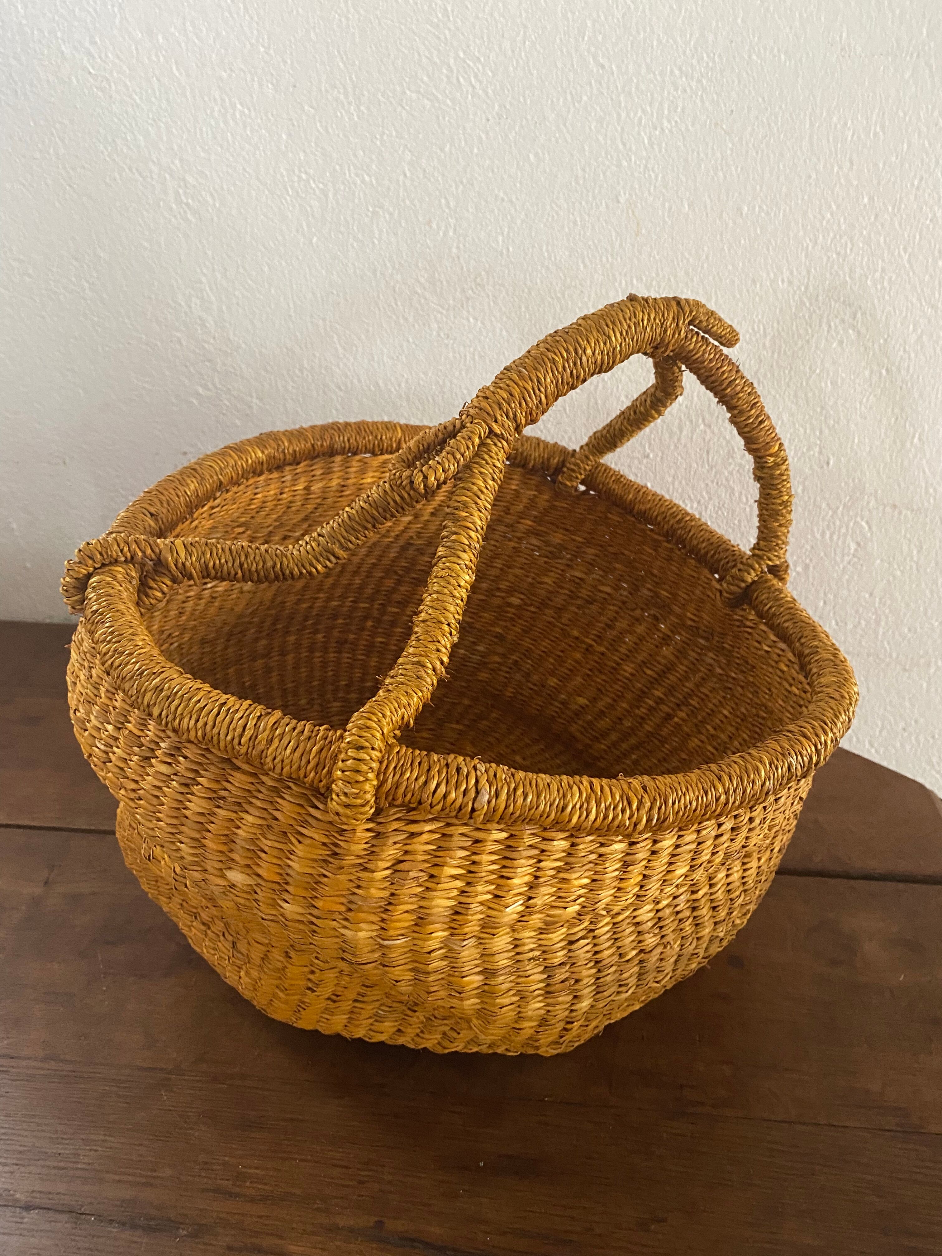 Traditional African basket.