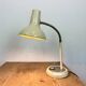Lampe de table industrielle beige à col de cygne, 1960s