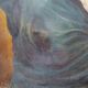 Oil painting on canvas Virgin and Child portrait 1940 - 102/72cm