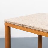 Vintage travertine dining table from Stilwood, Italy 1970