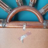 Vintage bamboo mirror