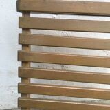 Painted and varnished wood armchair