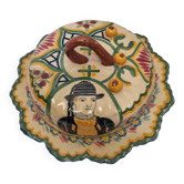 Henriot Quimper Butter Dish 1930