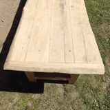 Grande table en chêne du Jura