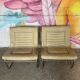 Rare pair of prototype armchairs by Erik Jorgensen.