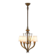 Art Deco Bronze Chandelier attributed to Emilio Lancia for Italo Carlotti, Italy, 1930s