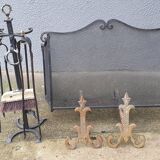 Paire de chenets