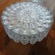 Large vintage glass ceiling light