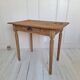 Bureau / Table d'appoint de ferme en chêne massif – Style campagne chic