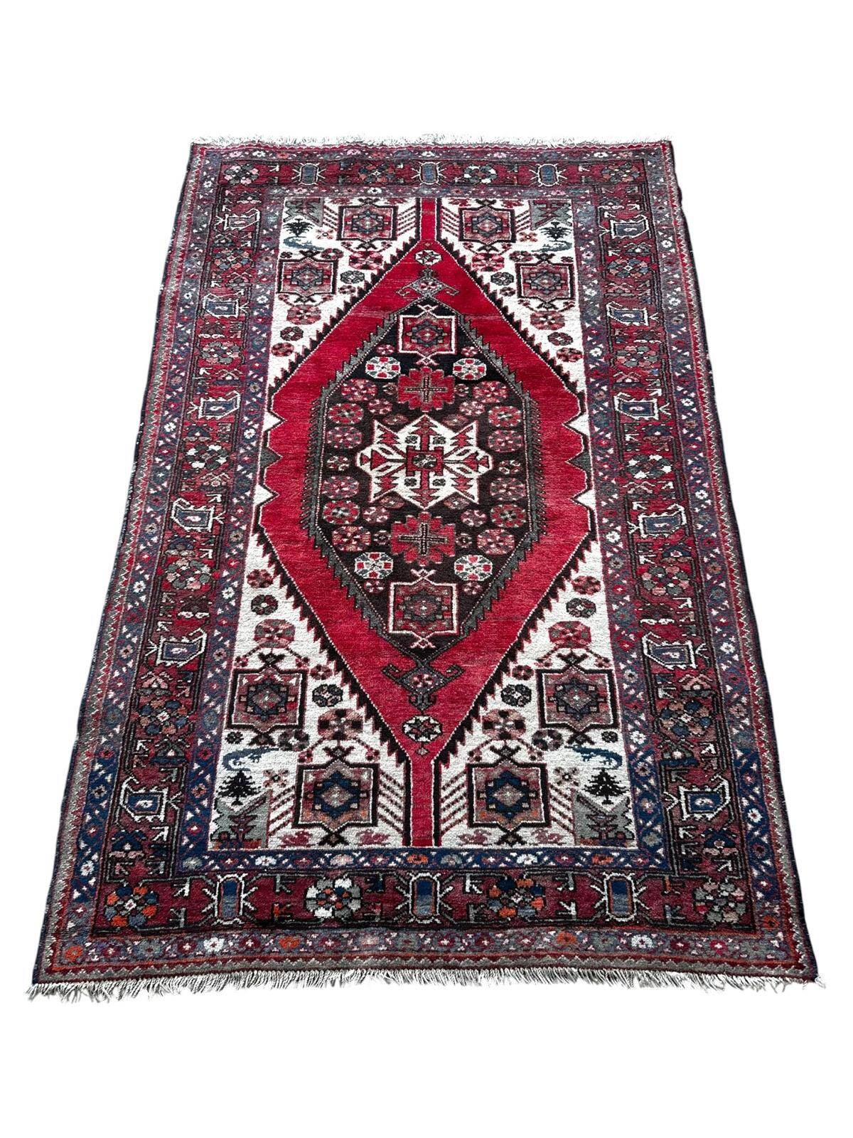 Handmade Persian carpet 205cm x 135cm
