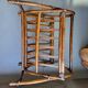 vintage rattan magazine rack
