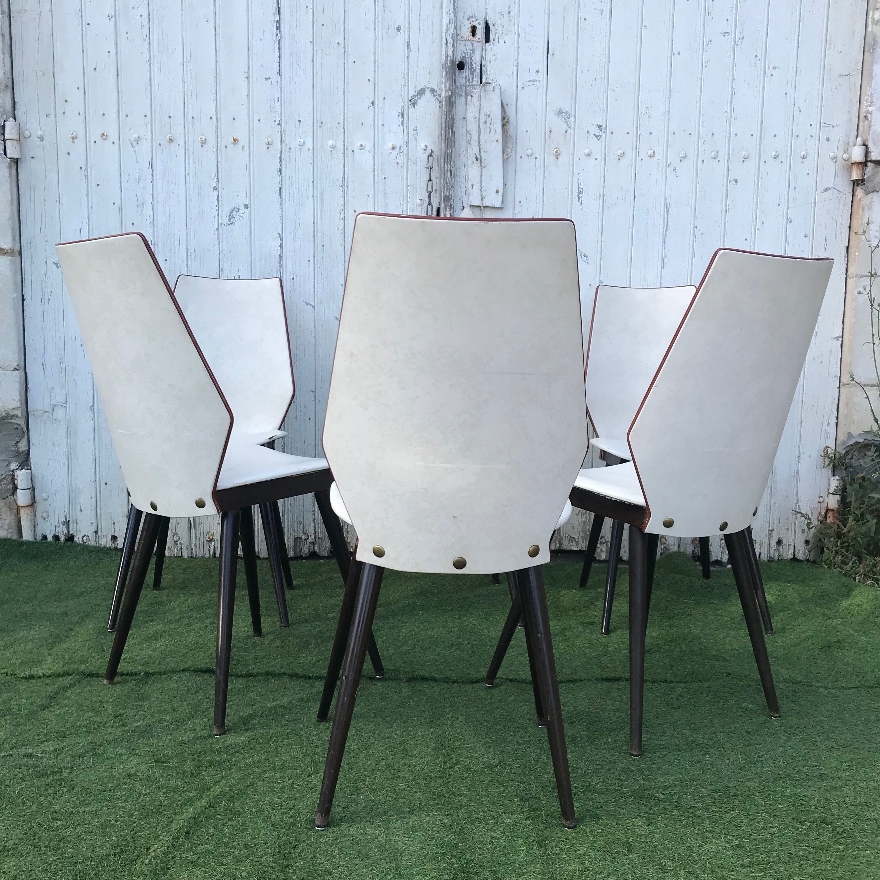 6 50s chairs