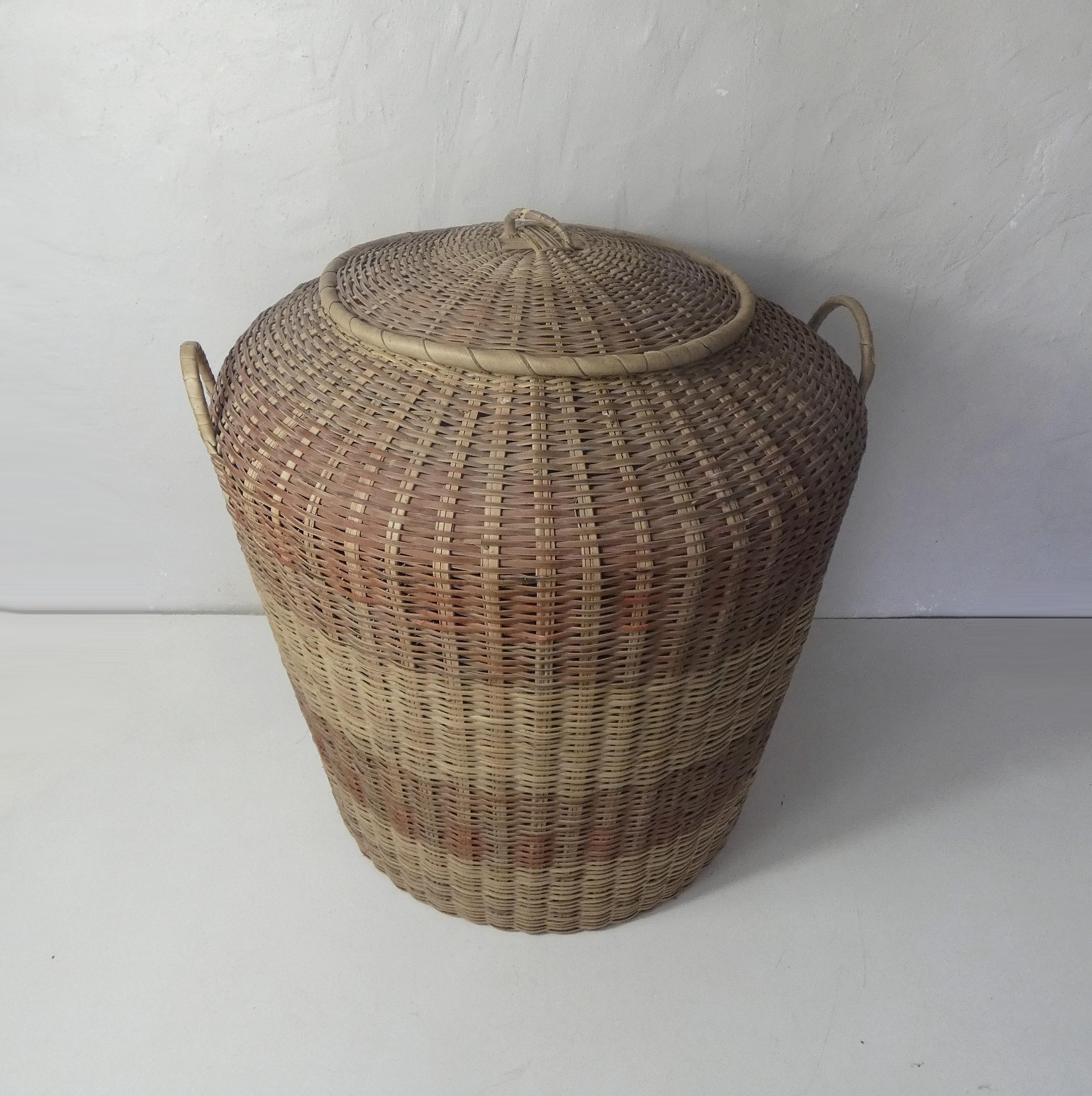 large XXL rattan pan