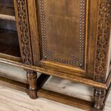 Vintage Oak Bookcase, 1940s