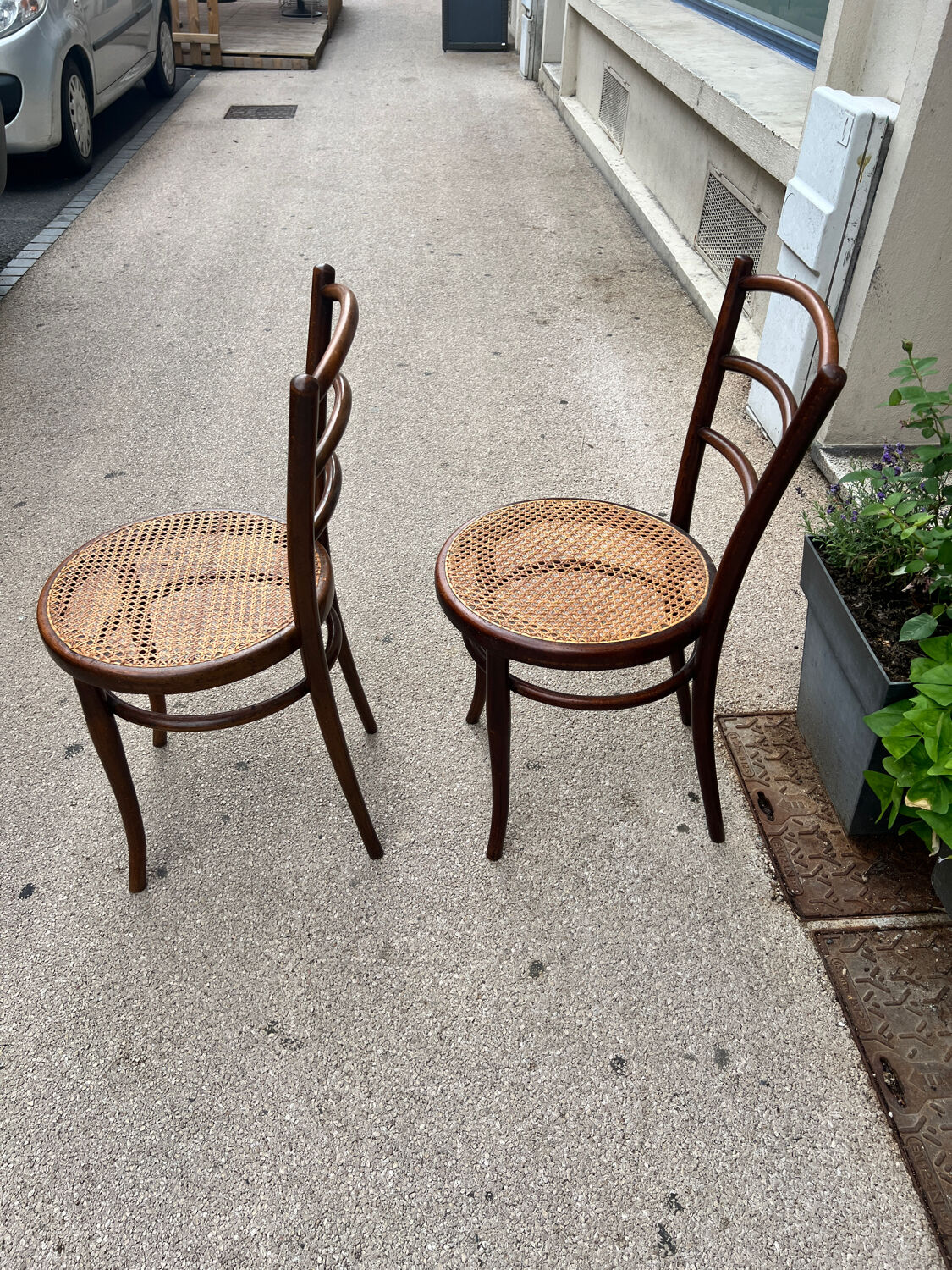 GEBRUDER THONET chairs model 17 late 19th century