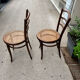 Chaises GEBRUDER THONET modèle 17 fin 19eme