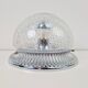 Vintage Ceiling Lamp in Chrome Glass from Hillebrand Lighting, 1960s