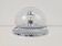 Vintage Ceiling Lamp in Chrome Glass from Hillebrand Lighting, 1960s