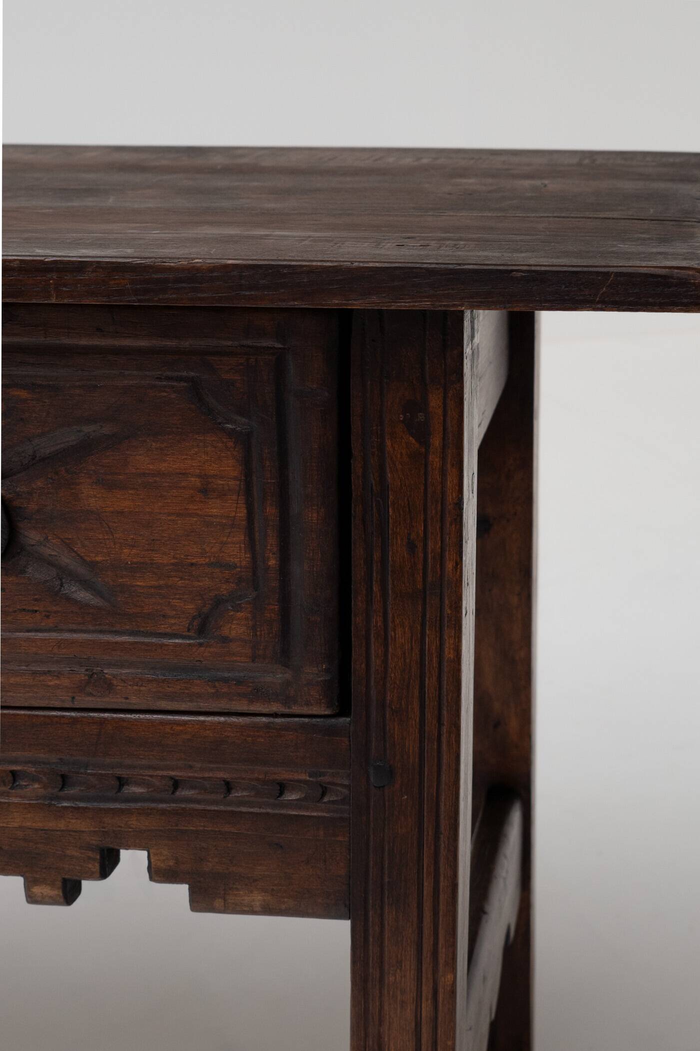 Antique Spanish Console Table, 19th Century