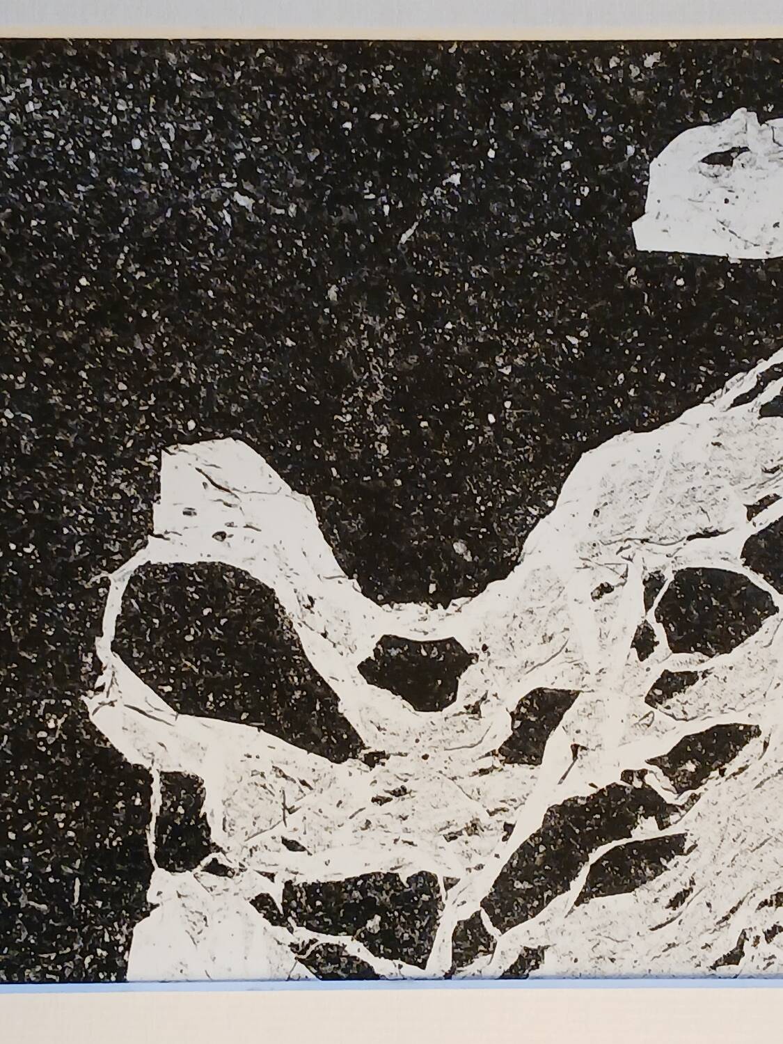 Black and white film photography, abstract